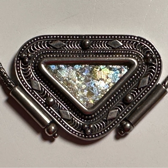 Ancient Roman / Israel necklace 925 Certified with paperwork 2000 years old! - Picture 1 of 8